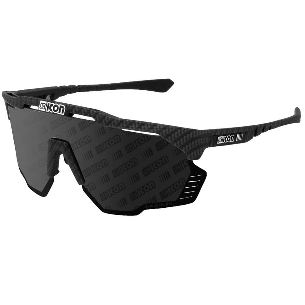 Спортивные солнцезащитные очки унисекс Scicon Aerotech XL Aeroshade kunken черные