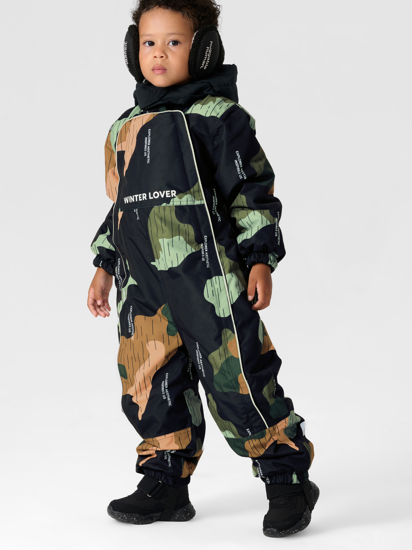 

Комбинезон детский Happy Baby 89114, black (art), 98, Черный;коричневый;зеленый, 89114
