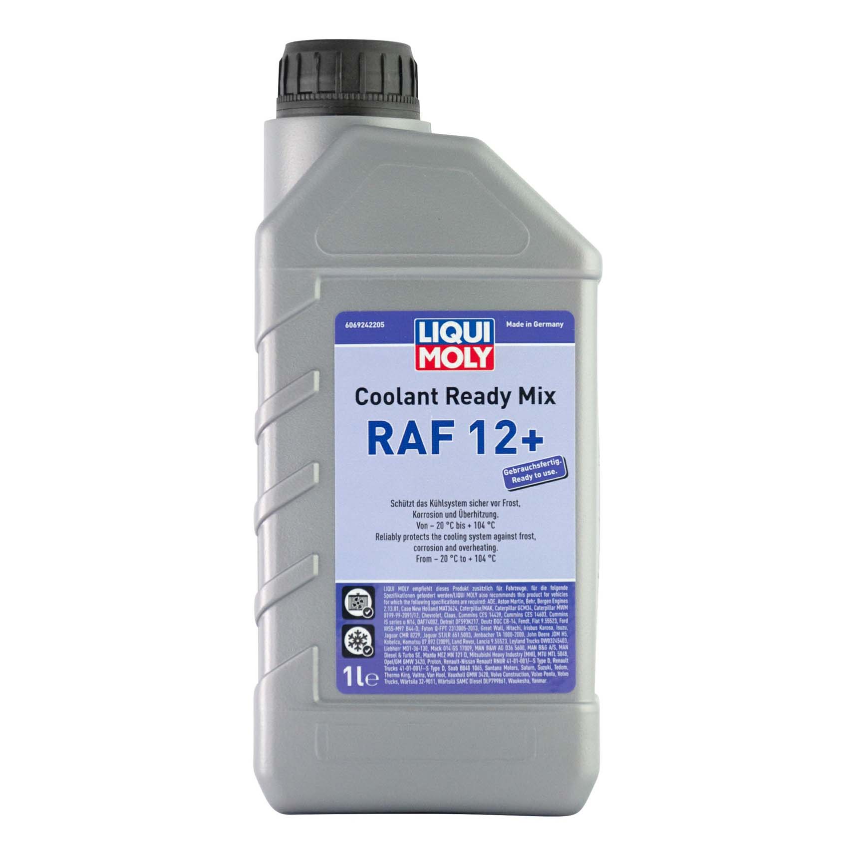 Антифриз G12+ Liqui Moly Coolant Ready Mix RAF 1 л