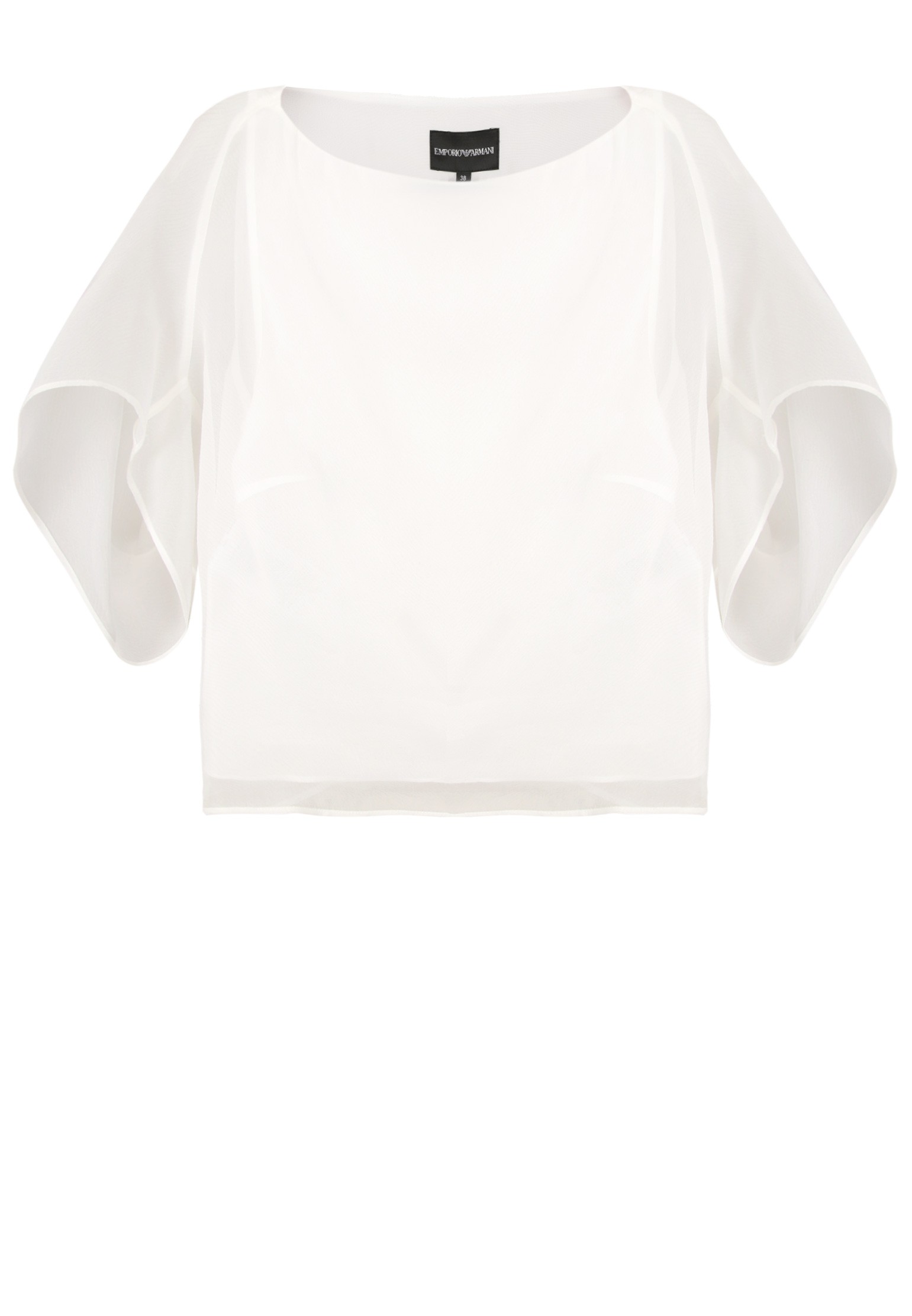 

Блуза женская Emporio Armani 126785 белая 38 IT, Белый, 126785