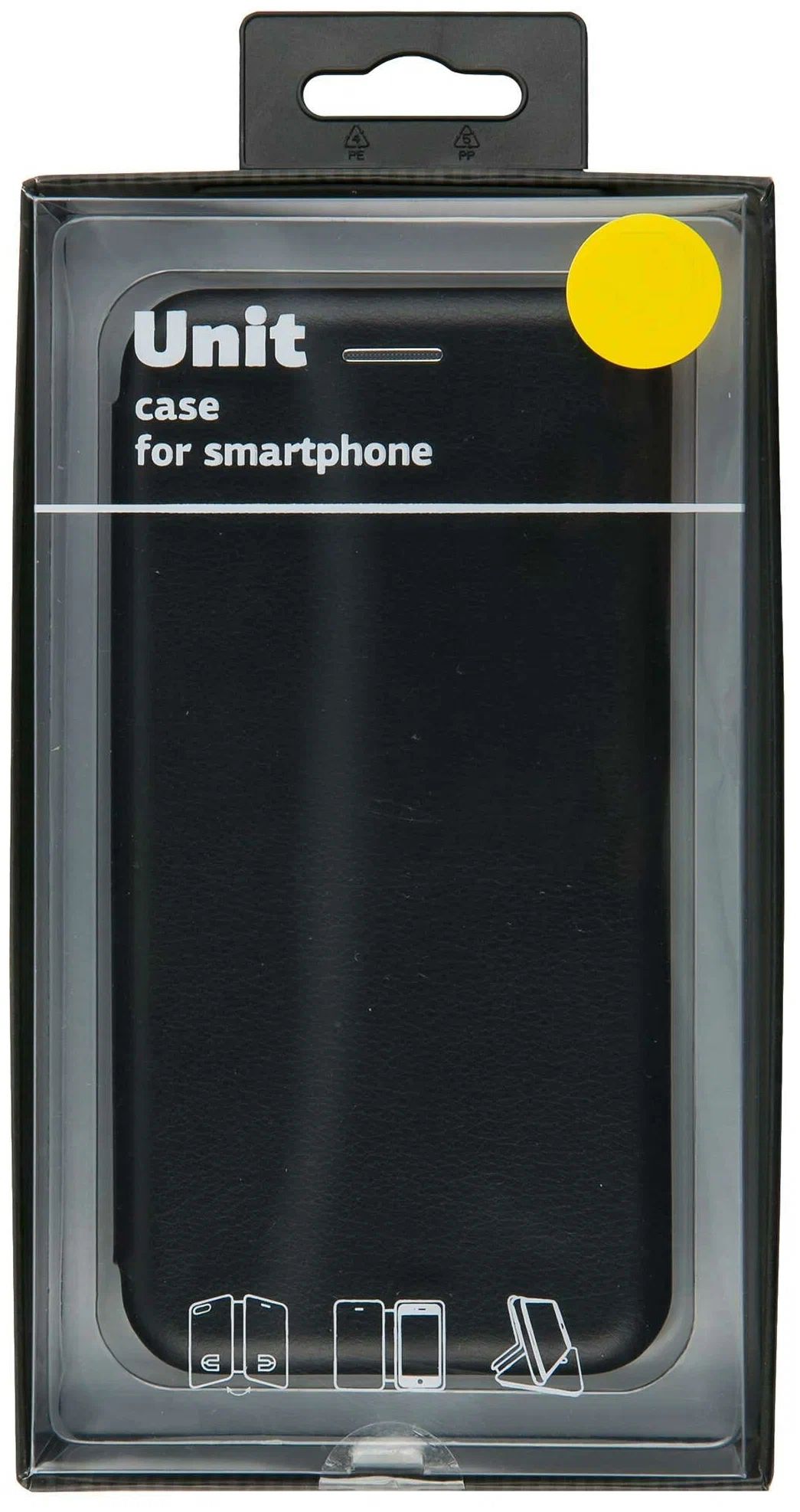 Чехол-книжка Red Line Unit для Samsung Galaxy A22 (черный) УТ000027210