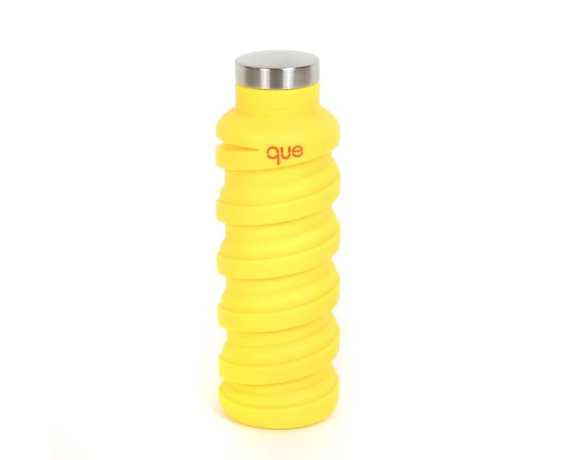 Бутылка питьевая складная Que The Collapsible Bottle 592 мл Citrus Yellow