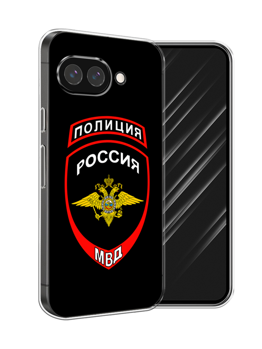 

Чехол Awog на Google Pixel 9a "Полиция шеврон", Черный;красный;белый, 272250-1