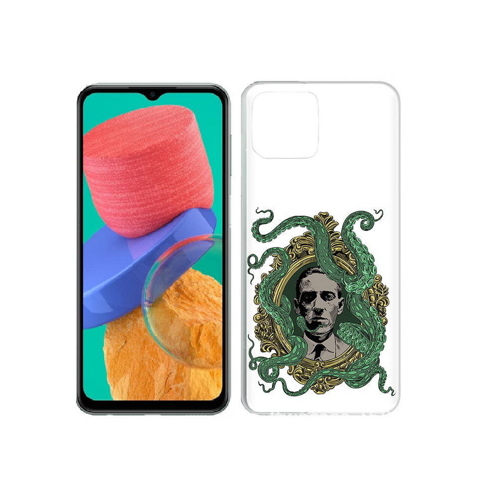 

Чехол MyPads Tocco для Samsung Galaxy M33 портрет с кракеном (PT227322.603.552), Прозрачный, Tocco