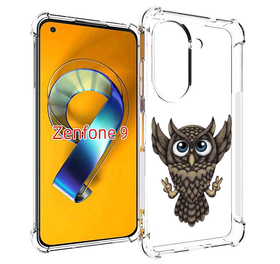 

Чехол MyPads Сова для Asus Zenfone 9 (AI2202), Прозрачный, Tocco
