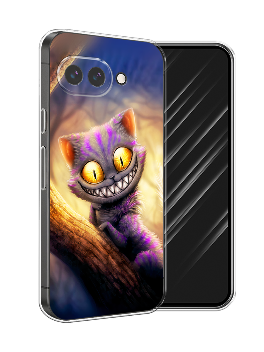 

Чехол Awog на Google Pixel 9a "Cheshire Cat", Фиолетовый;желтый, 272250-1