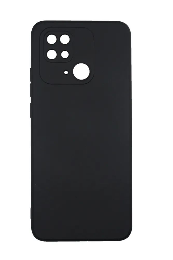 

Накладка силикон iBox Case для Xiaomi Redmi 10C с защитой камеры и подложкой, черный