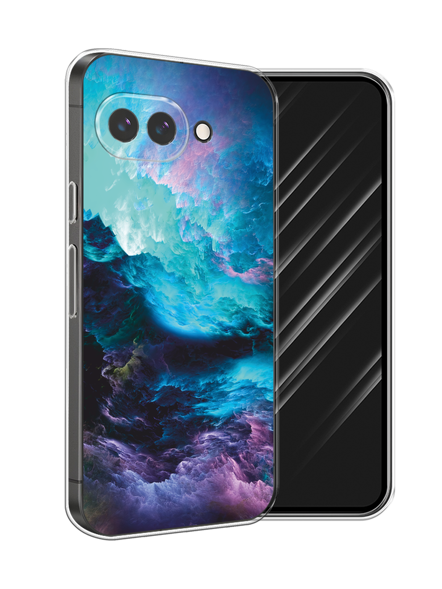 

Чехол Awog на Google Pixel 9a "Бирюзовое небо", Бирюзовый;фиолетовый;черный, 272250-1