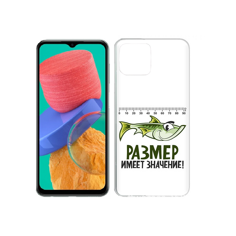 

Чехол MyPads Tocco для Samsung Galaxy M33 размер не имеет значения (PT227322.603.569), Прозрачный, Tocco