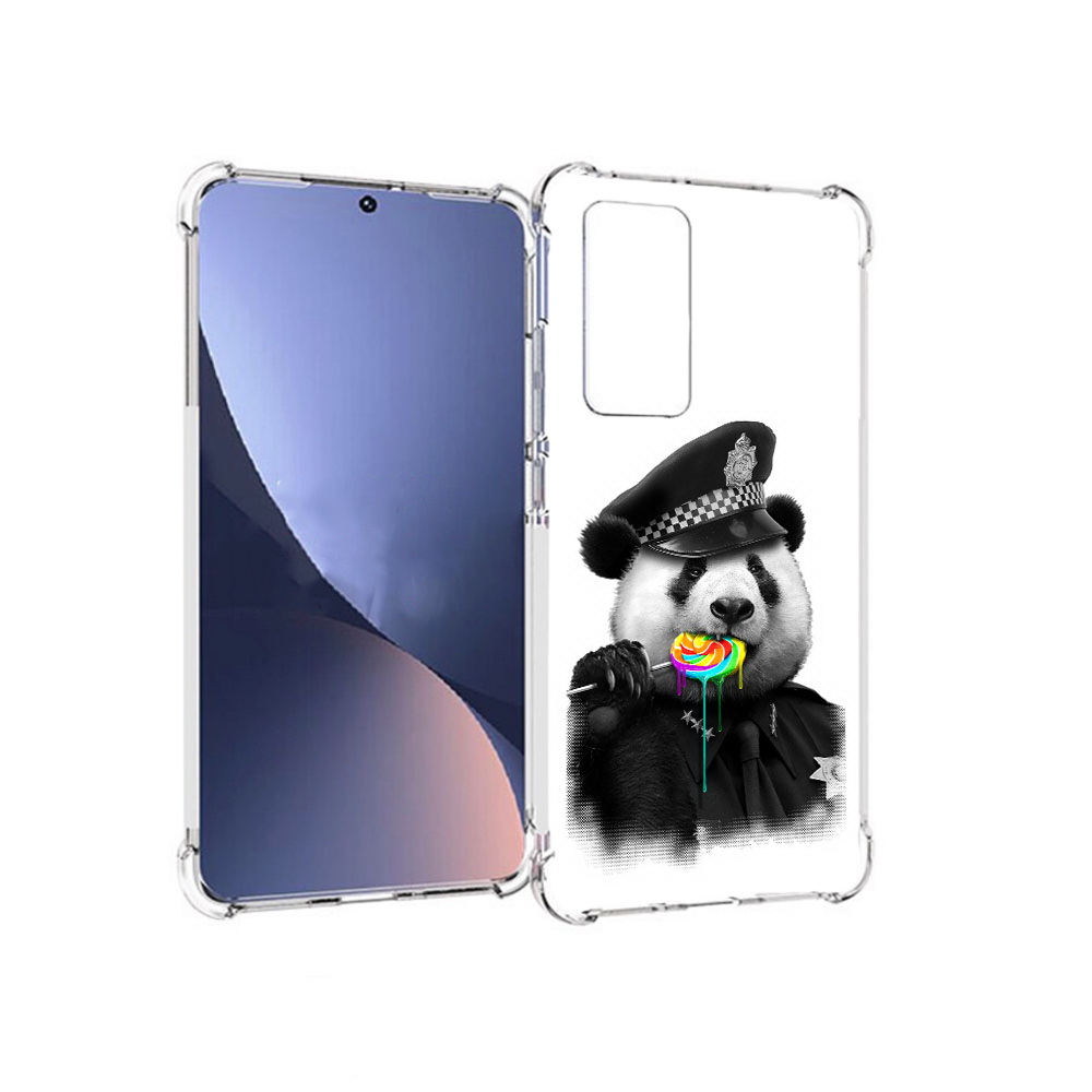 

Чехол MyPads Tocco для Xiaomi 12 Панда полиция (PT226952.288.130), Прозрачный, Tocco