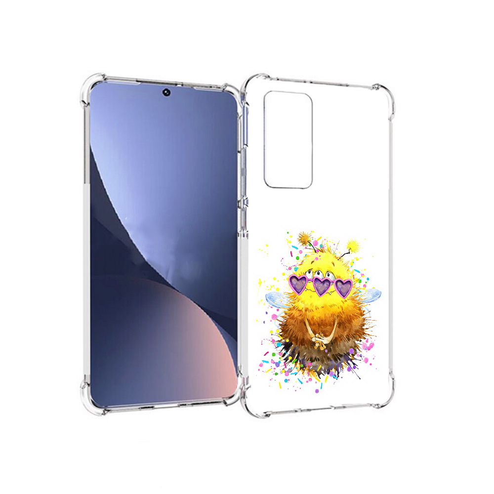 

Чехол MyPads Tocco для Xiaomi 12 Пушитый шмель (PT226952.288.143), Прозрачный, Tocco