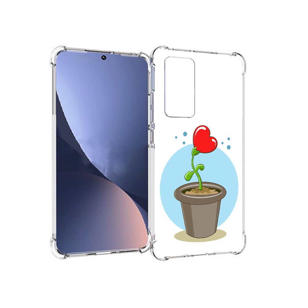 

Чехол MyPads Tocco для Xiaomi 12 Растение любви 14 февраля (PT226952.288.145), Прозрачный, Tocco