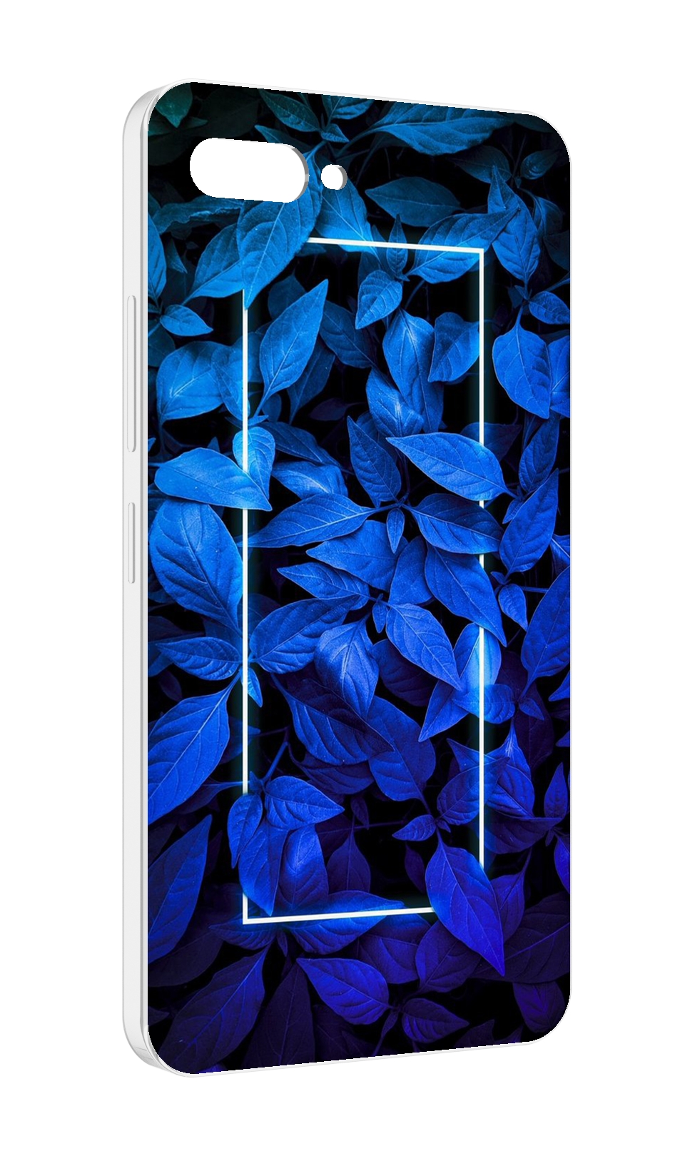 

Чехол MyPads голубые цветочки неон для ITEL A25 / ITEL A25 Pro / ITEL A35, Прозрачный, Tocco