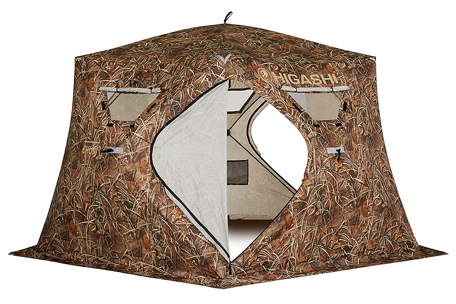 

Зимняя палатка Higashi Camo Chum для рыбалки 7 мест камыш, Коричневый, Camo Chum