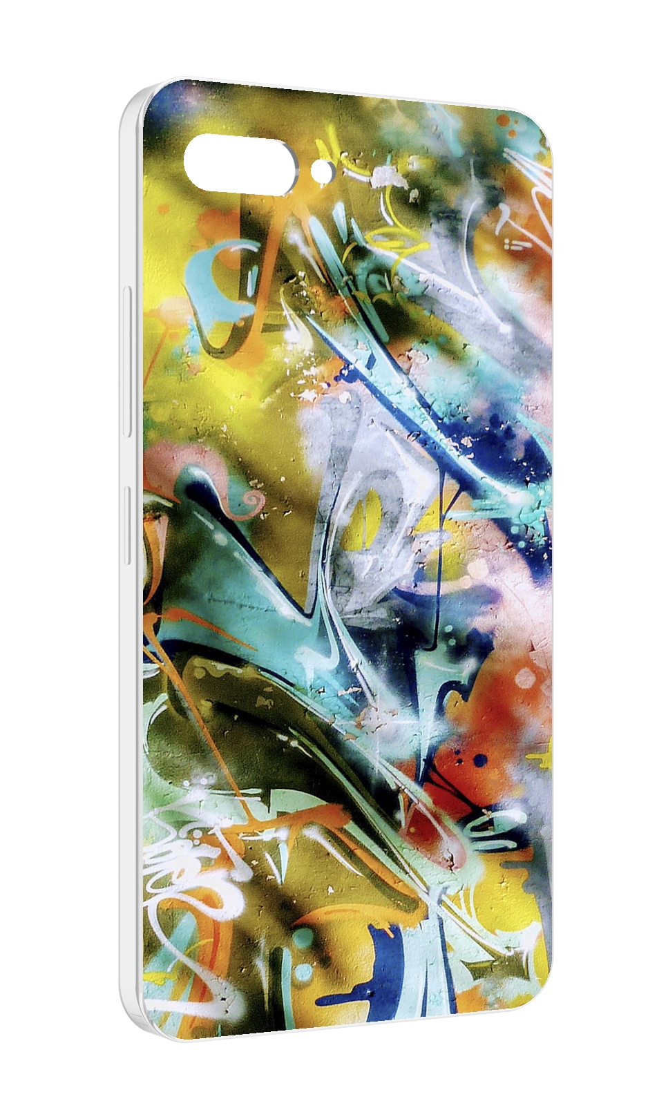 

Чехол MyPads граффити-хаос для ITEL A25 / ITEL A25 Pro / ITEL A35, Прозрачный, Tocco