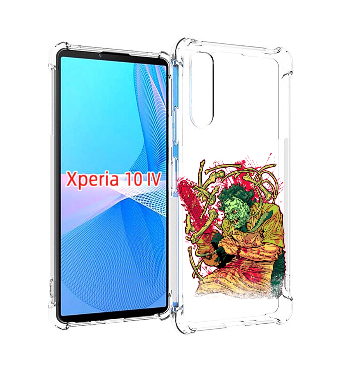 

Чехол MyPads яркий мясник для Sony Xperia 10 IV (10-4), Прозрачный, Tocco