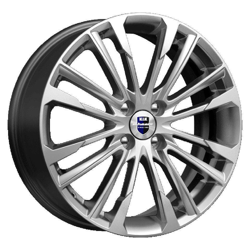 

Колесный диск K&K Сильверстоун 6.5xR17 4x100 ET35 D67.1 WHS498803, Сильверстоун