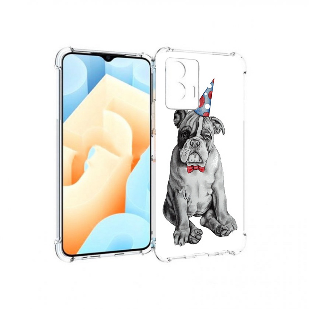 

Чехол MyPads Tocco для Vivo U5 праздничный щенок (PT226979.416.554), Прозрачный, Tocco