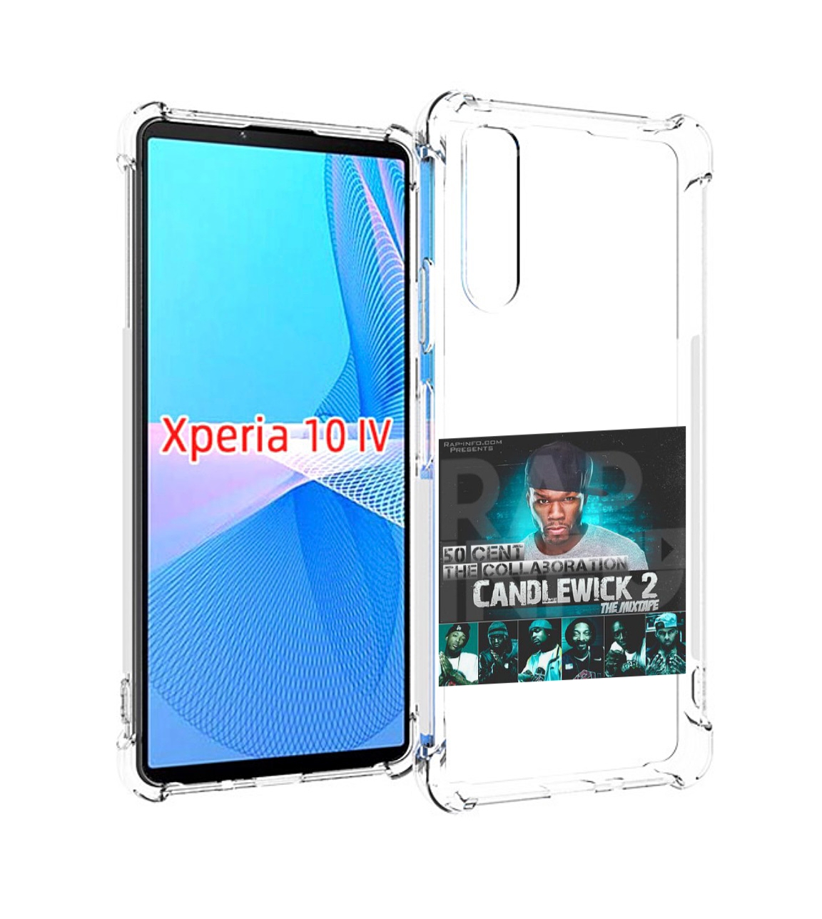 

Чехол MyPads 50 Cent - CandleWick 2 для Sony Xperia 10 IV (10-4), Прозрачный, Tocco