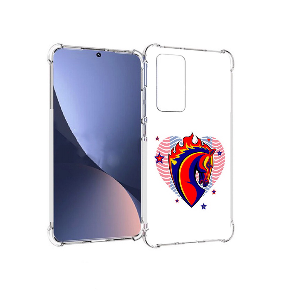 

Чехол MyPads Tocco для Xiaomi 12 ФК ЦСЛ Лошадь (PT226952.288.180), Прозрачный, Tocco