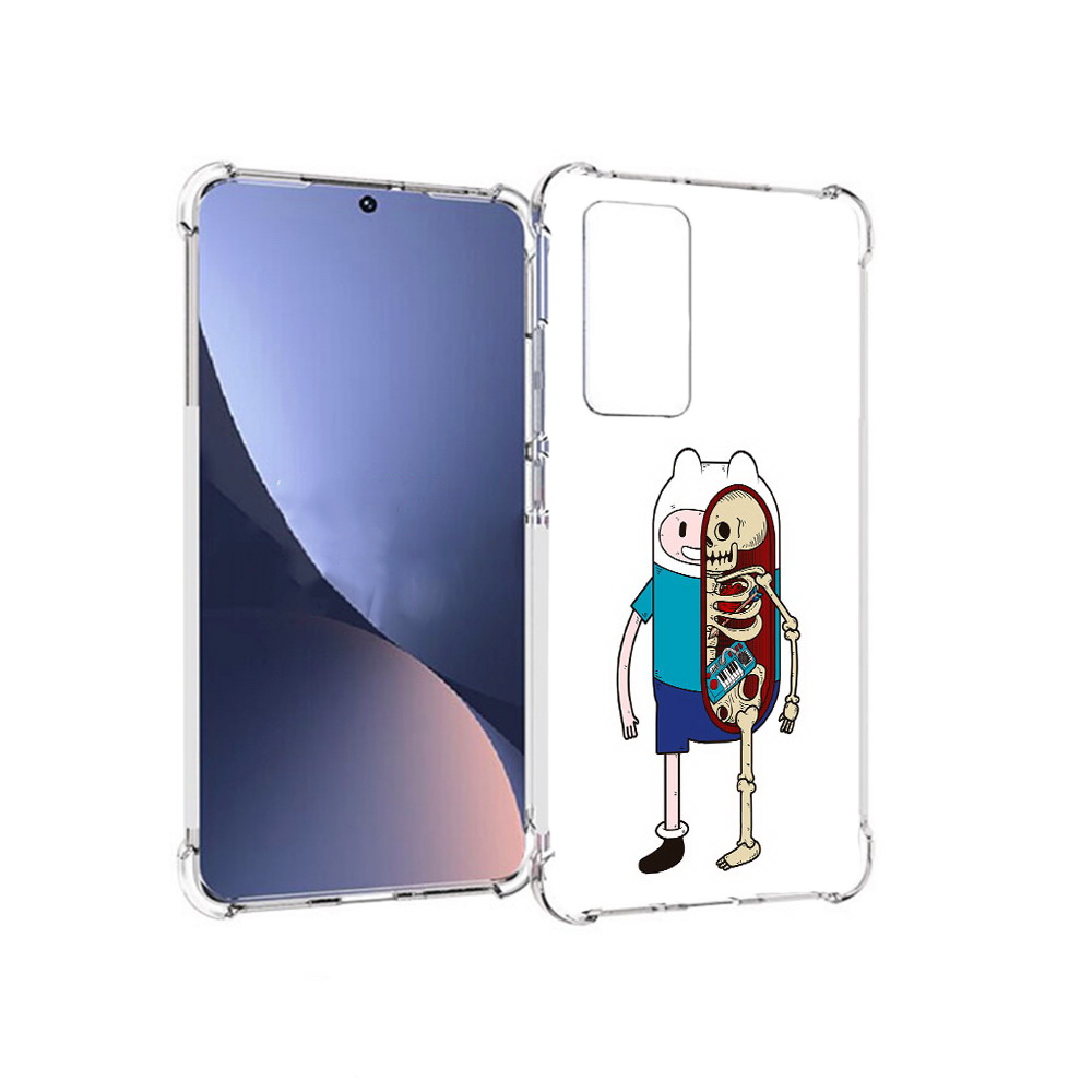 

Чехол MyPads Tocco для Xiaomi 12 Финн скелет (PT226952.288.187), Прозрачный, Tocco
