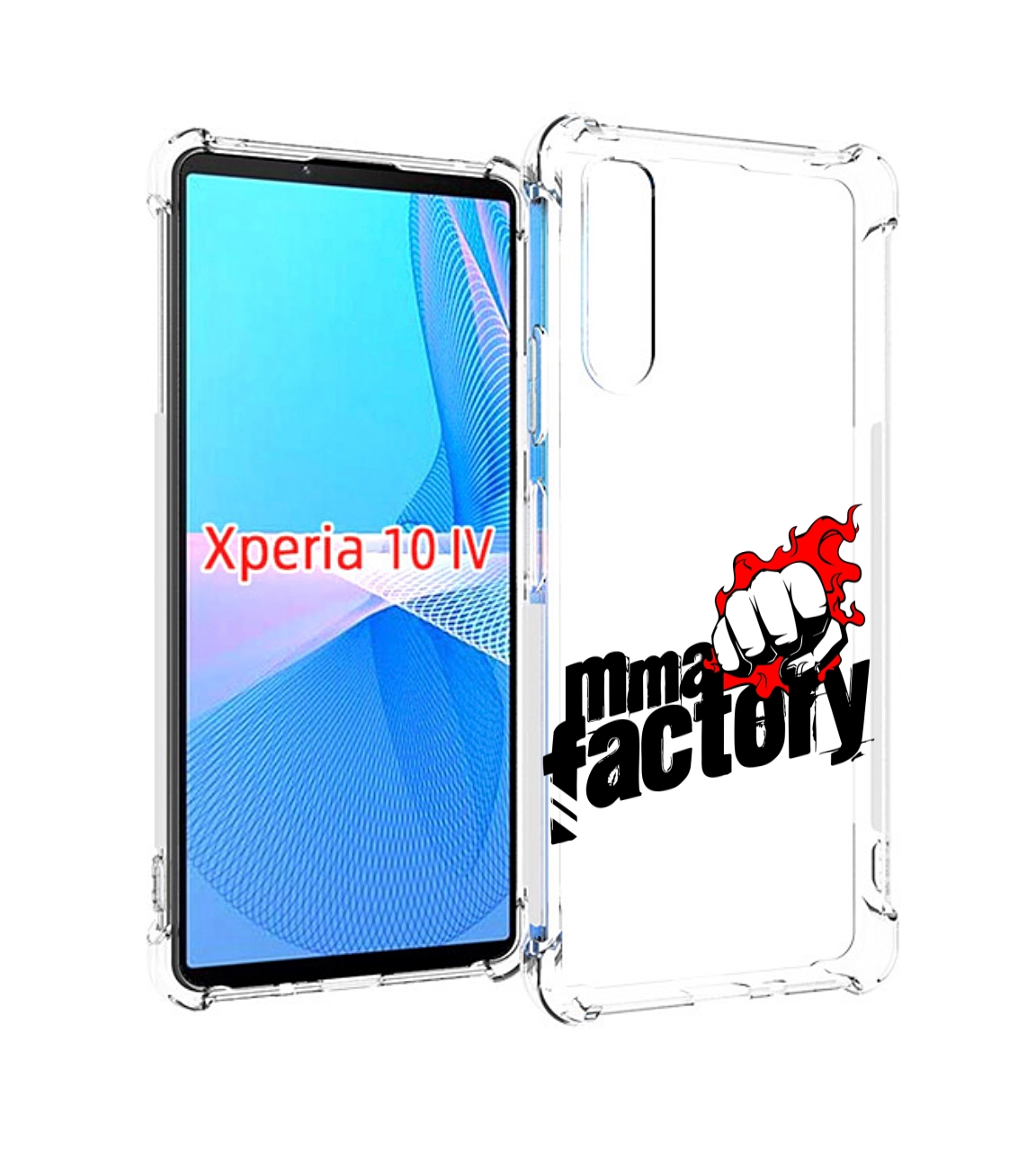 

Чехол MyPads Единоборства ММА для Sony Xperia 10 IV (10-4), Прозрачный, Tocco