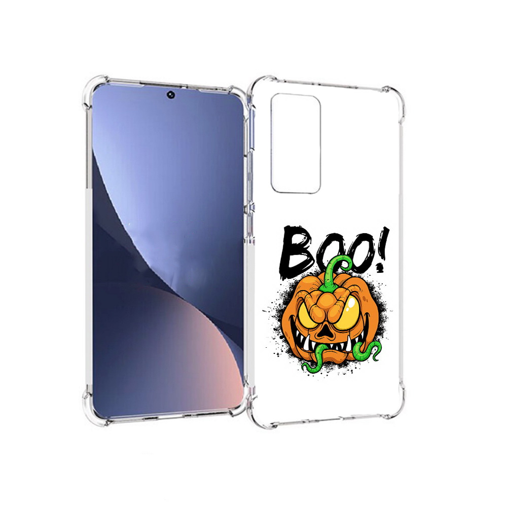 

Чехол MyPads Tocco для Xiaomi 12 Хэллоуин бу (PT226952.288.193), Прозрачный, Tocco
