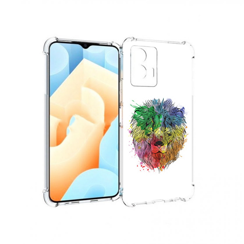 

Чехол MyPads Tocco для Vivo U5 разноцветный гордый лев (PT226979.416.573), Прозрачный, Tocco