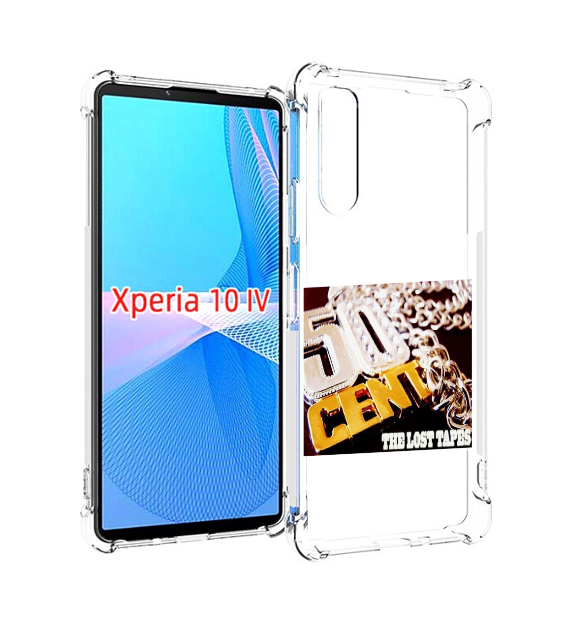

Чехол MyPads 50 Cent - The Lost Tapes для Sony Xperia 10 IV (10-4), Прозрачный, Tocco