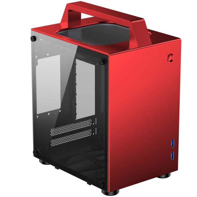 

Корпус для компьютера JONSBO T8 без БП, red