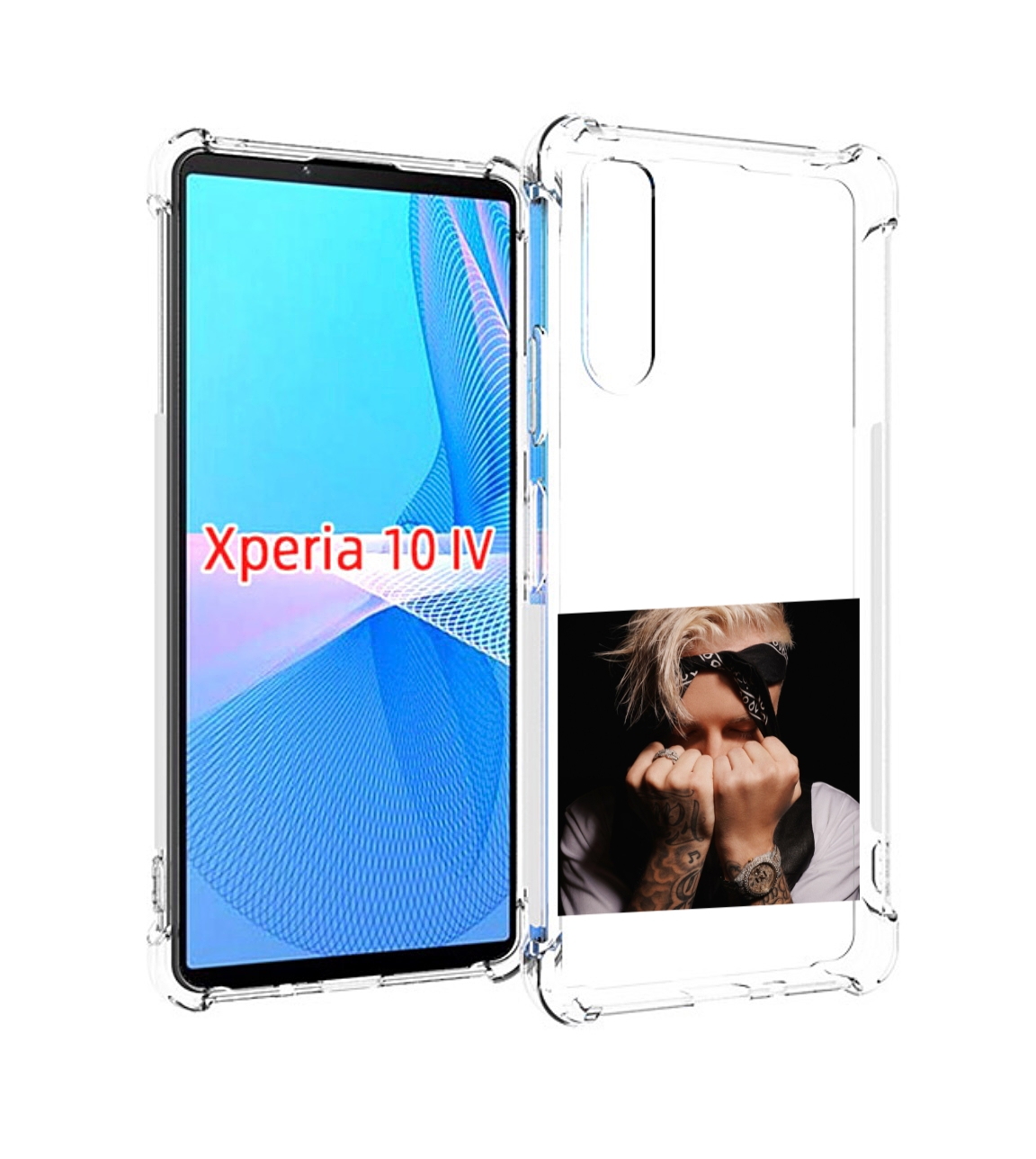 

Чехол MyPads 58 Егор Крид для Sony Xperia 10 IV (10-4), Прозрачный, Tocco
