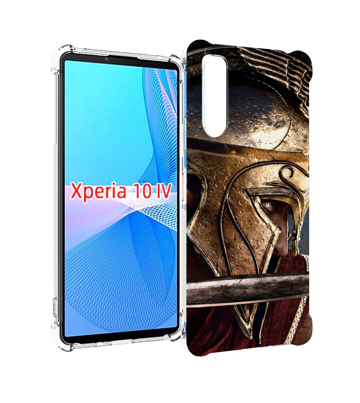 

Чехол MyPads Assassin's Creed Odyssey для Sony Xperia 10 IV (10-4), Прозрачный, Tocco