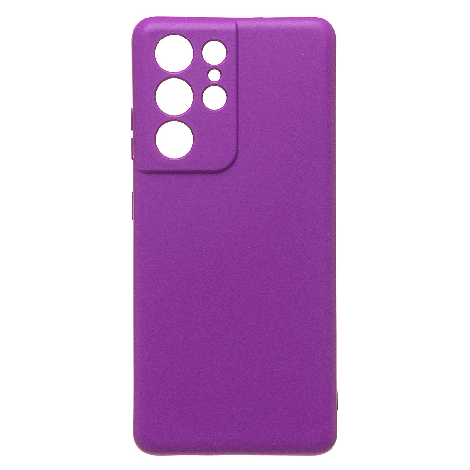 

Чехол для Samsung SM-G998B (Galaxy S21 Ultra) силиконовый Soft Touch 4, Фиолетовый