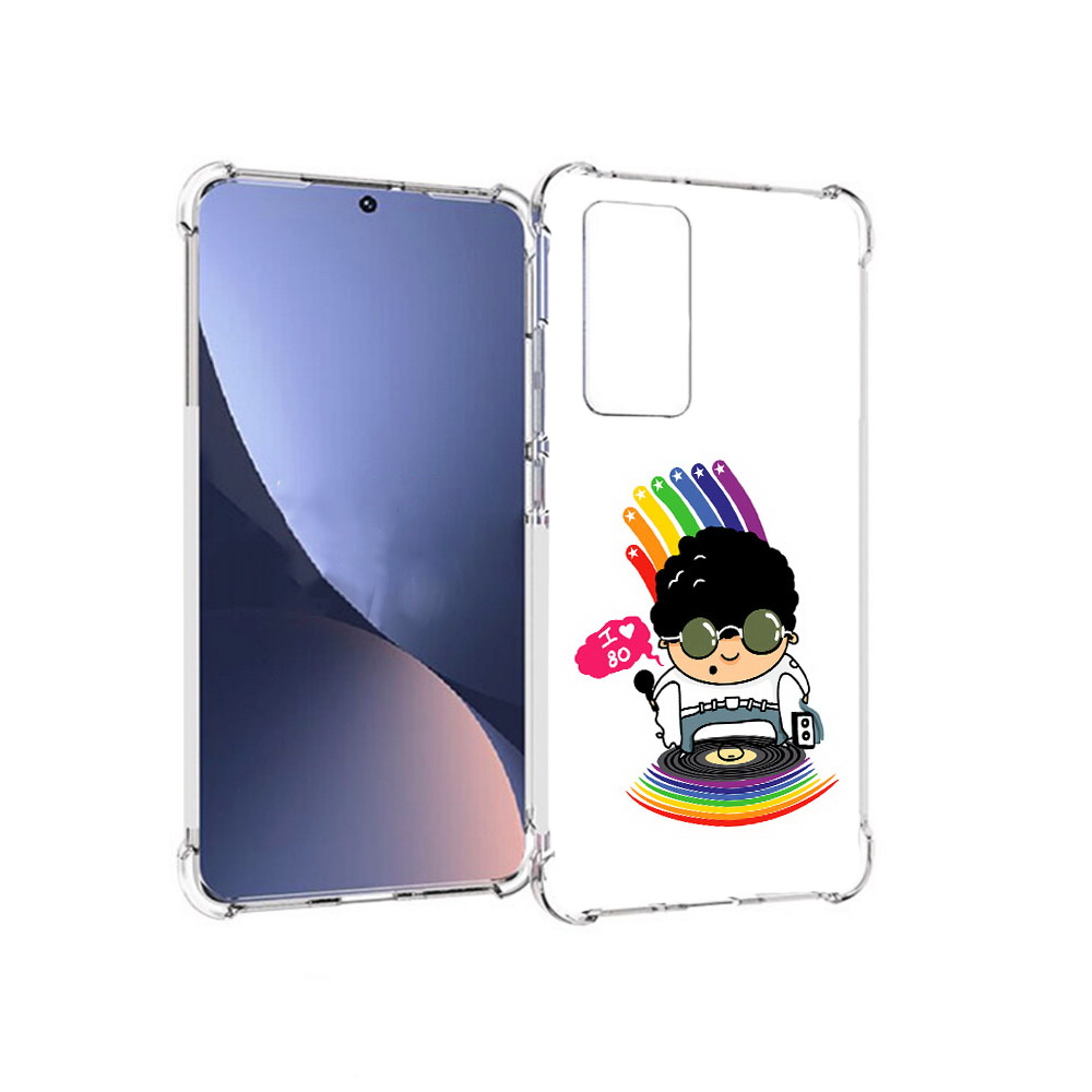 

Чехол MyPads Tocco для Xiaomi 12 Я люблю 80-е (PT226952.288.205), Прозрачный, Tocco