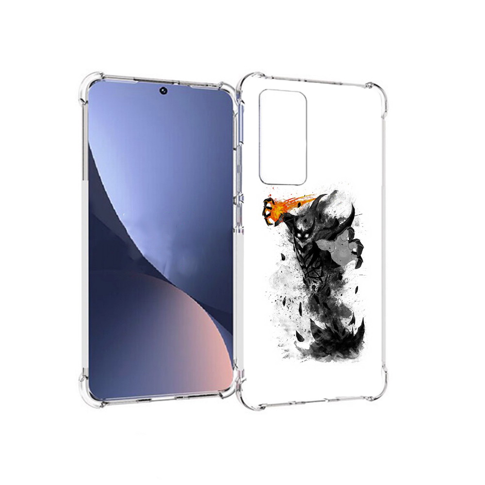

Чехол MyPads Tocco для Xiaomi 12 nevermore черно белый (PT226952.288.21), Прозрачный, Tocco