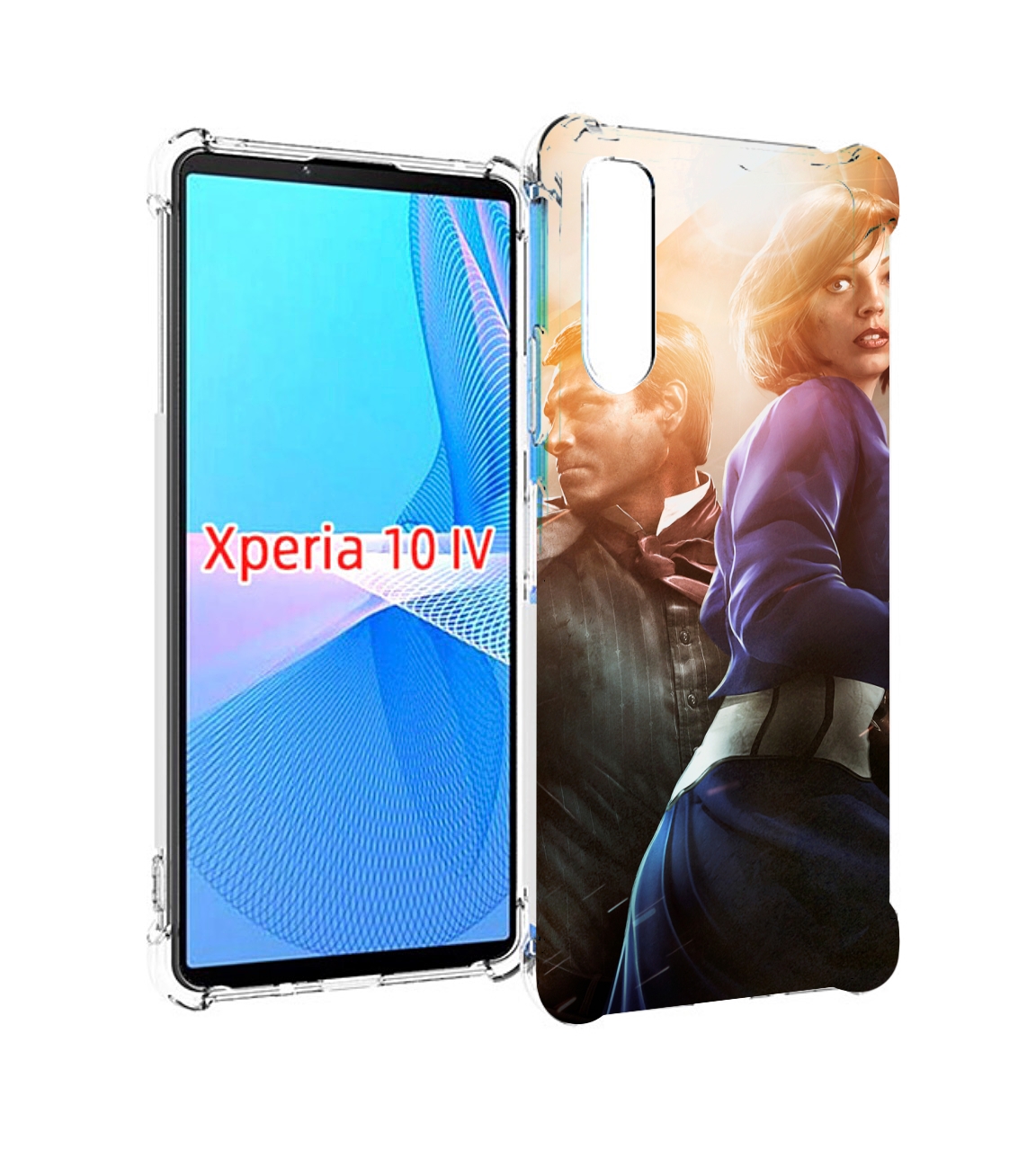 

Чехол MyPads Bioshock Infinite для Sony Xperia 10 IV (10-4), Прозрачный, Tocco