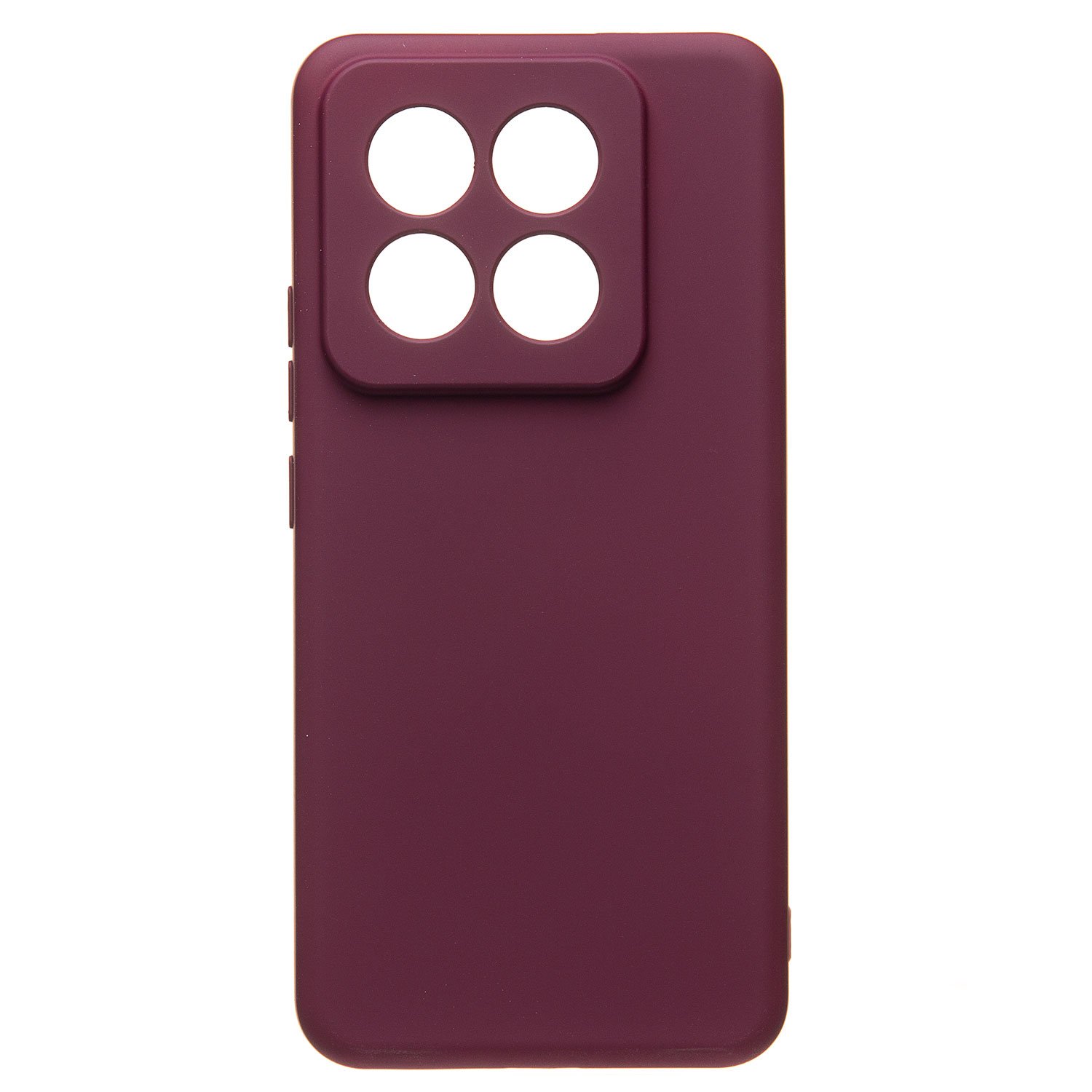 

Чехол для Xiaomi 14 Pro силиконовый Soft Touch 4 <бордовый>