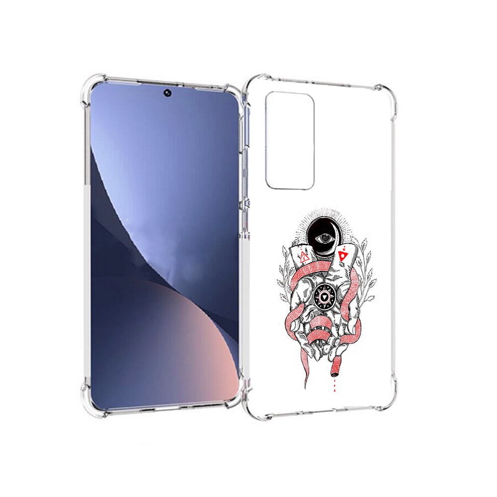 

Чехол MyPads Tocco для Xiaomi 12 абстрация связанные руки (PT226952.288.213), Прозрачный, Tocco