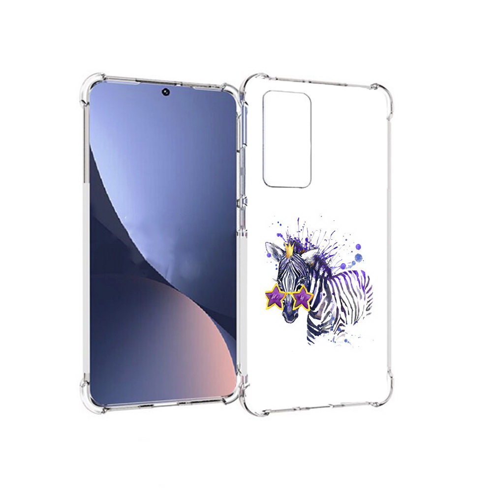 

Чехол MyPads Tocco для Xiaomi 12 акварельная зебра (PT226952.288.215), Прозрачный, Tocco