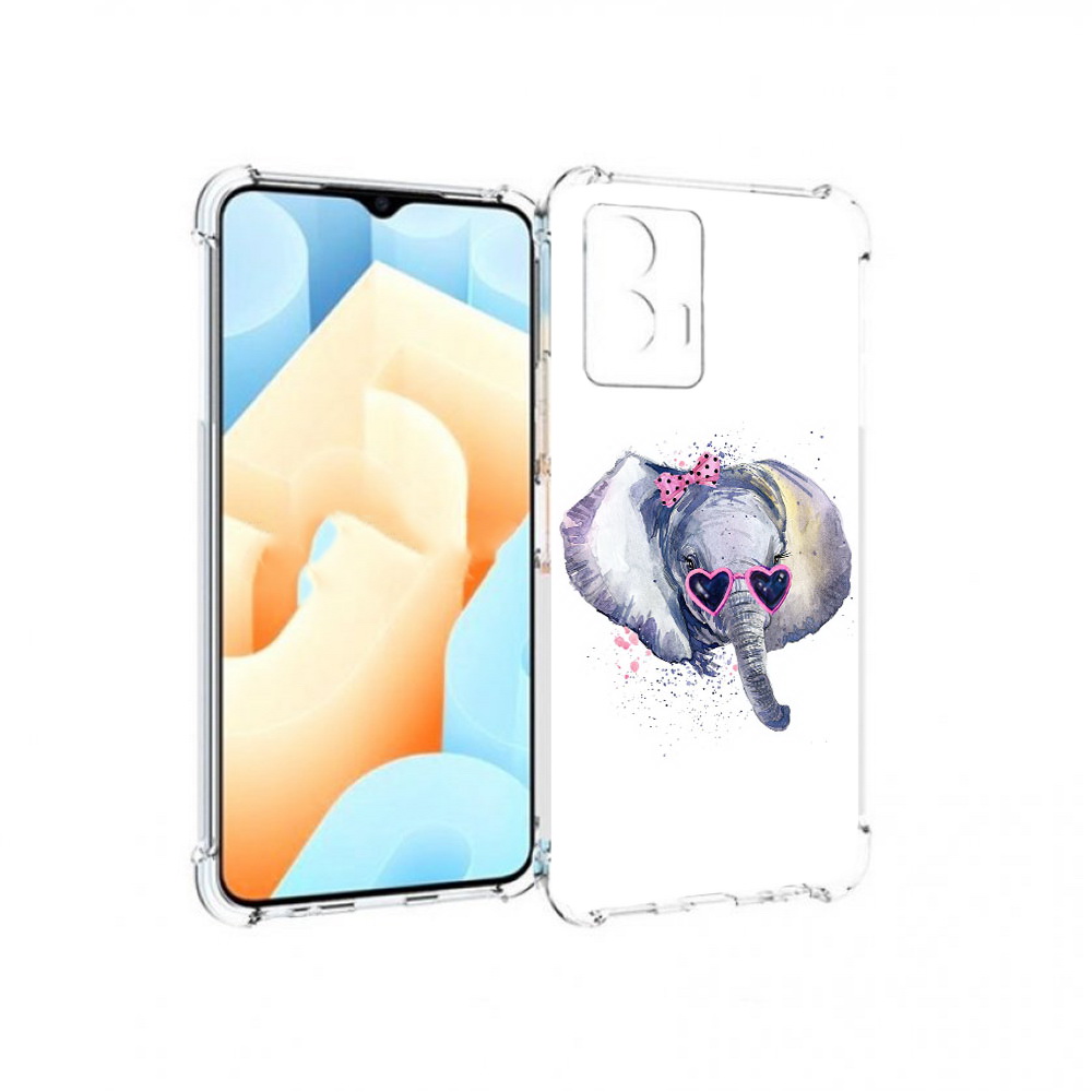 

Чехол MyPads Tocco для Vivo U5 слоник в очках (PT226979.416.608), Прозрачный, Tocco