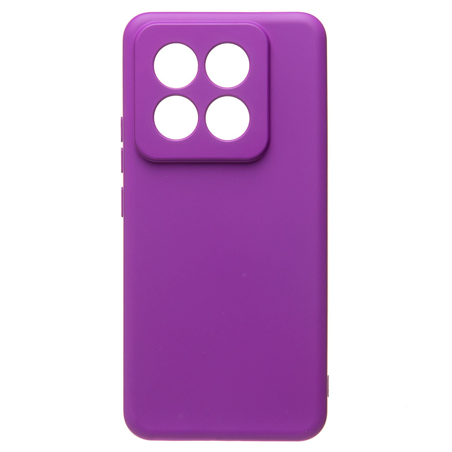 

Чехол для Xiaomi 14 Pro силиконовый Soft Touch 4 <красный>, Фиолетовый