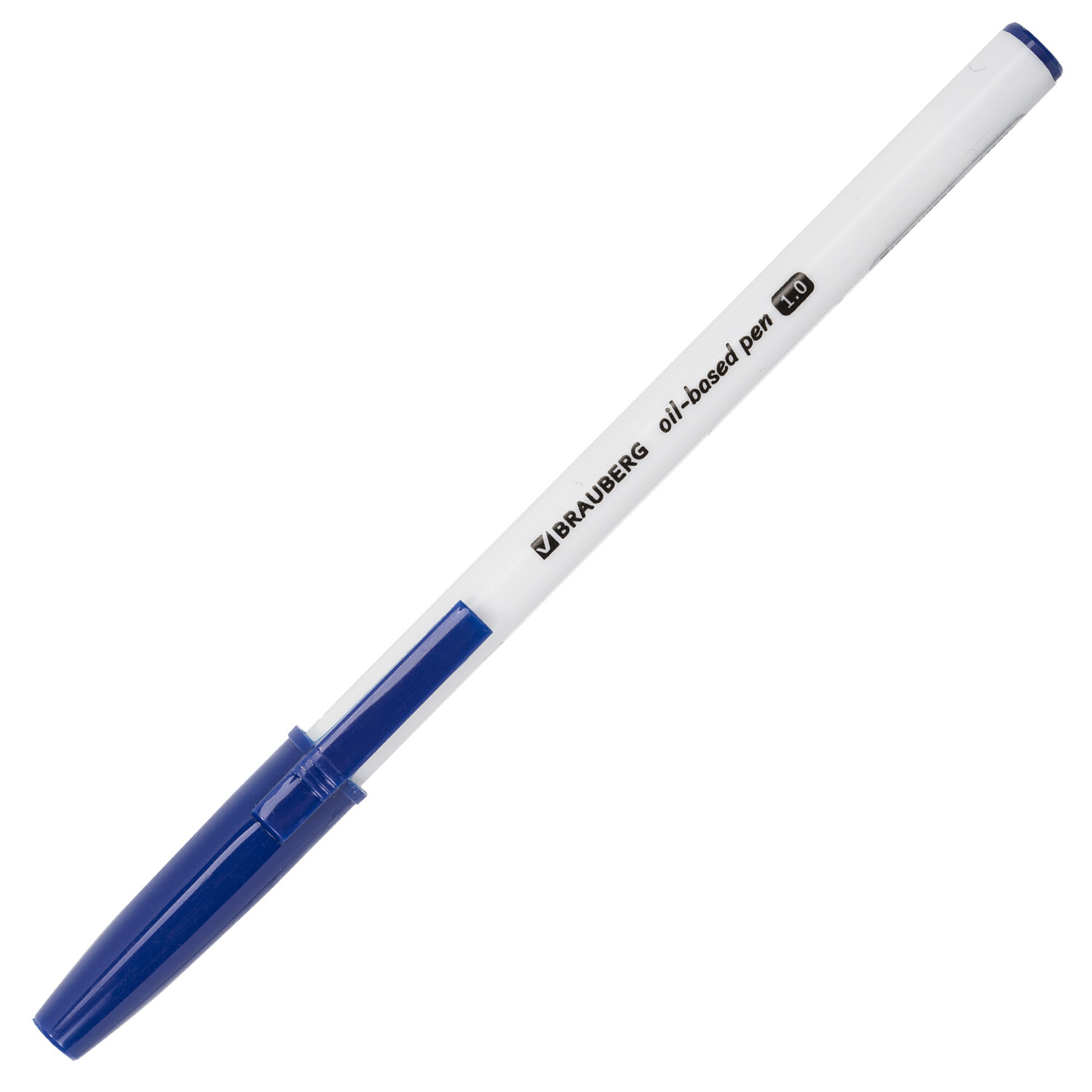 

Ручка шариковая Brauberg Stick Medium 0.5мм, синий цвет чернил, масляная основа 96шт.