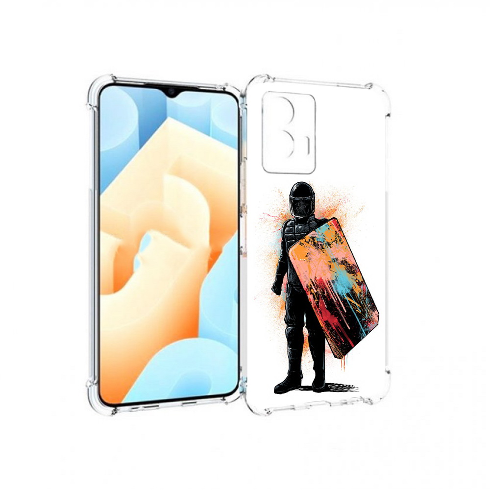 

Чехол MyPads Tocco для Vivo U5 солдат с красочным щитом (PT226979.416.614), Прозрачный, Tocco
