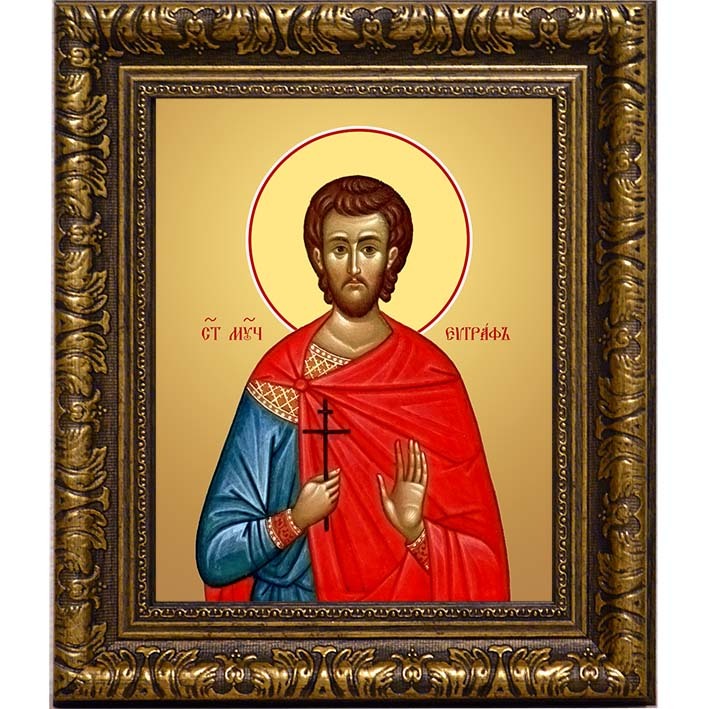 

Евграф Александрийский мученик. Икона на холсте.