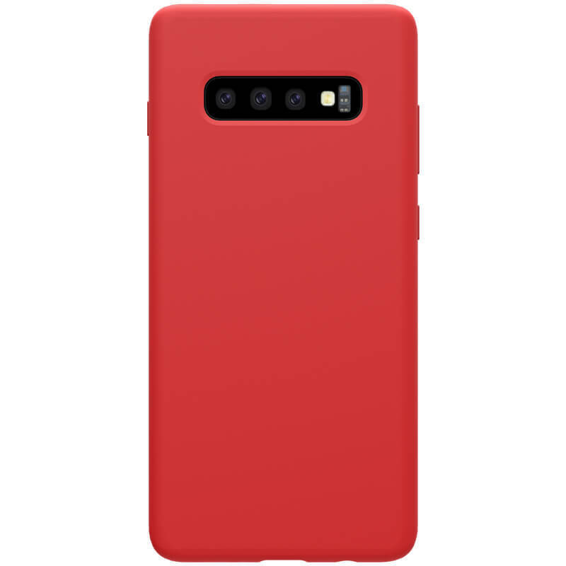 фото Накладка nillkin flex pure case для samsung galaxy s10 (красный)