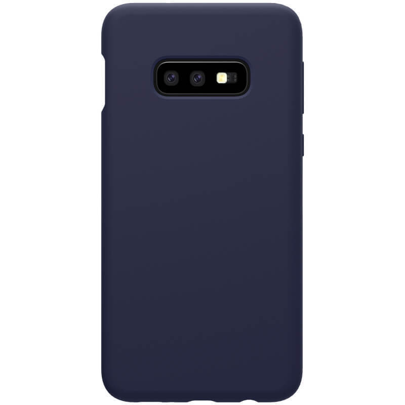 фото Накладка nillkin flex pure case для samsung galaxy s10e (темно-синий)