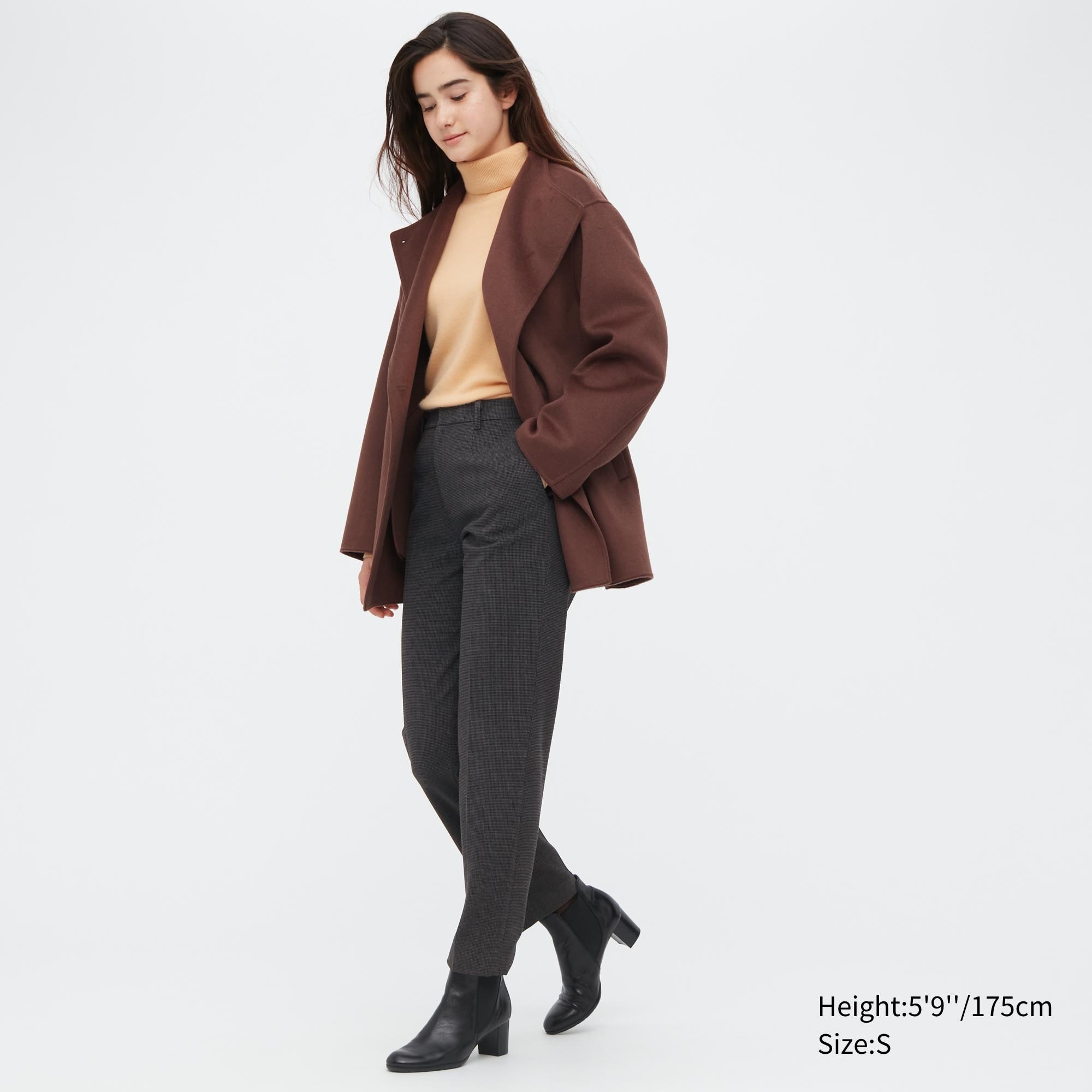 

Брюки женские UNIQLO 455383COL08 серые L (доставка из-за рубежа), 455383COL08