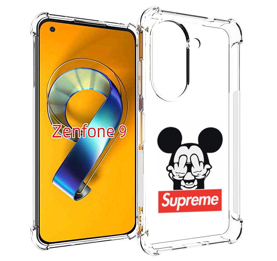 Чехол MyPads Супримовский-Микки-маус для Asus Zenfone 9 (AI2202)