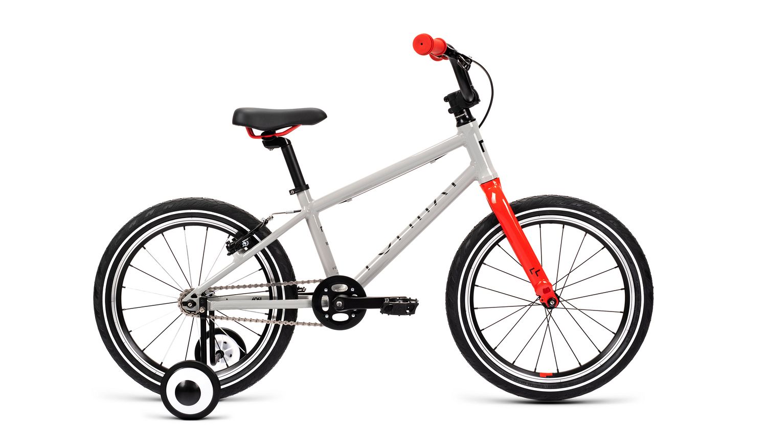фото Велосипед format kids 18 le, серый (2022)