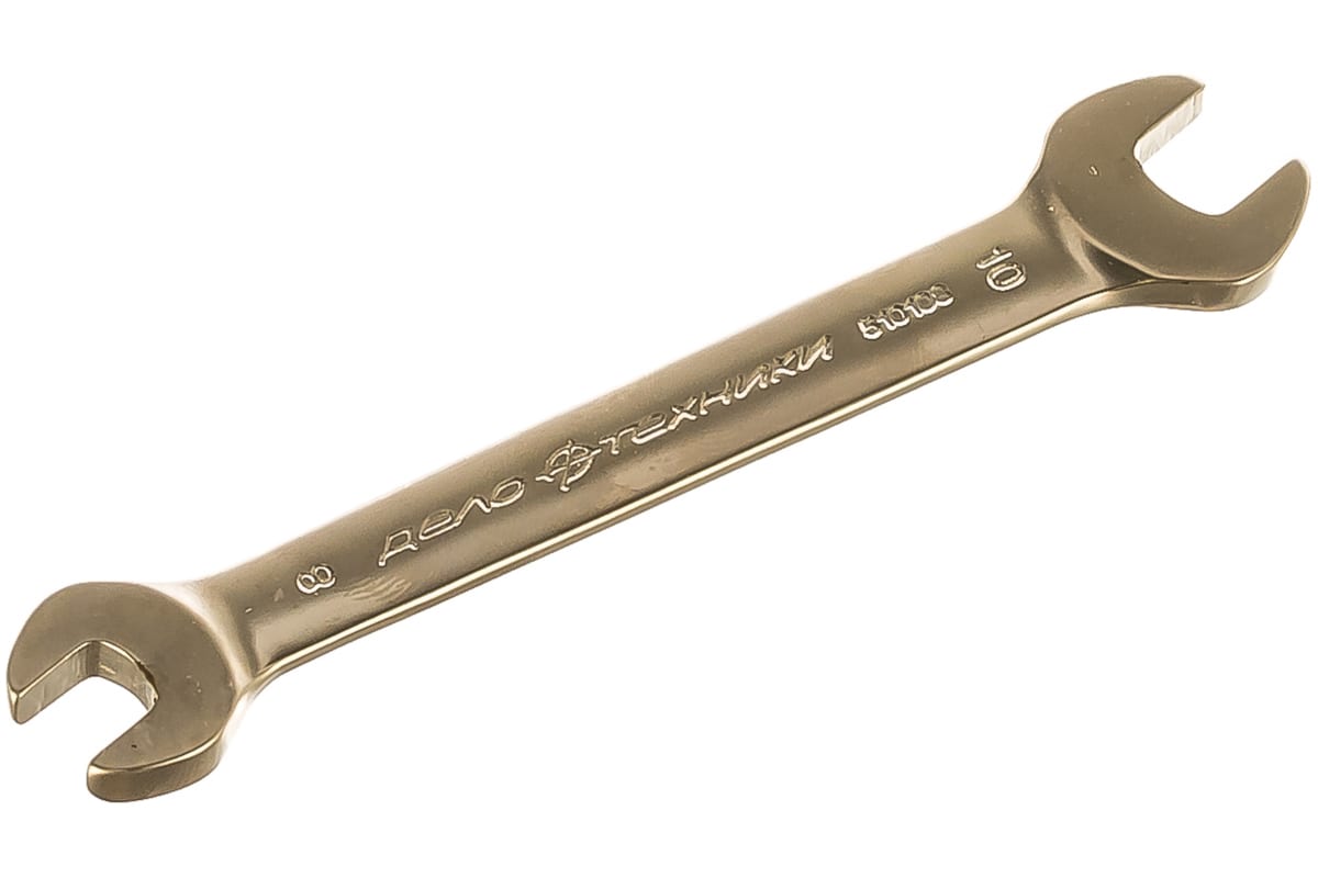 Ключ рожковый 8x10 мм дело техники 510108 ключ рожковый nord yada 8x10